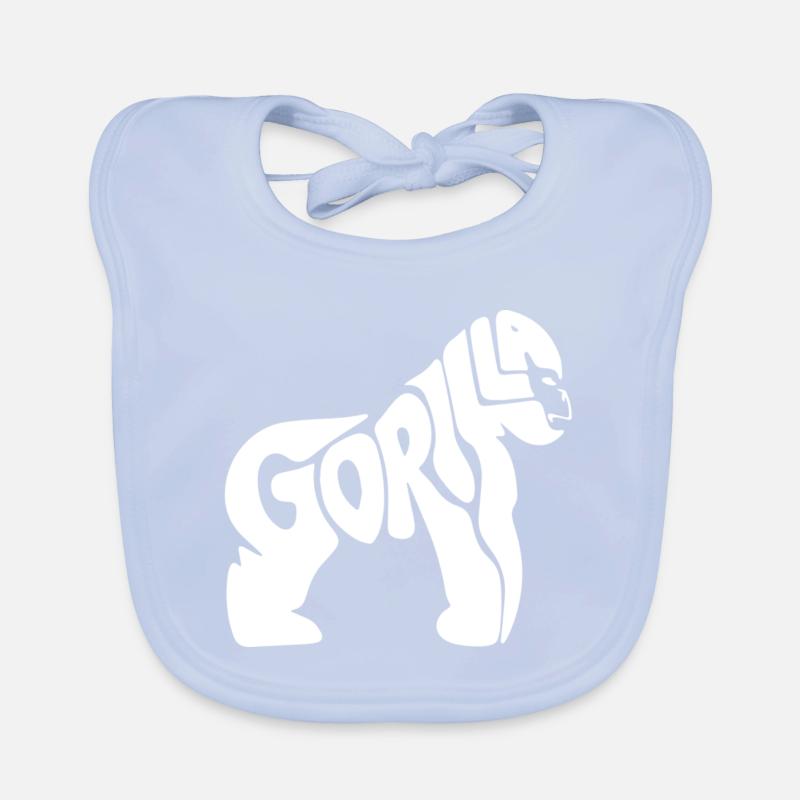 Gorilla Baby Bio-Lätzchen