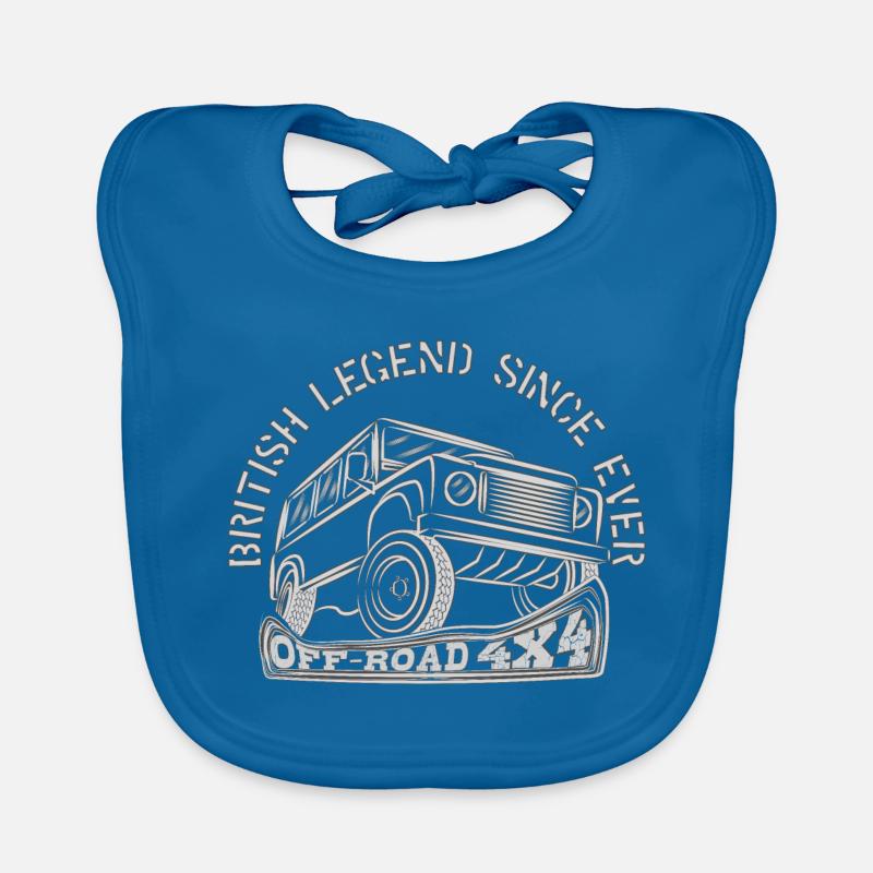 Landy BRITISH LEGEND SINCE EVER Organic Baby Bibs