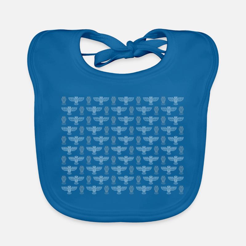 Owls pattern Organic Baby Bibs