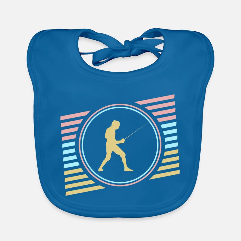 Fechten Baby Bio-Lätzchen