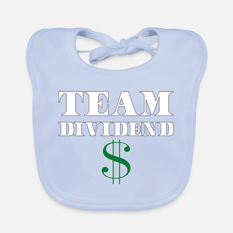 Team Dividend for Shareholders Organic Baby Bibs