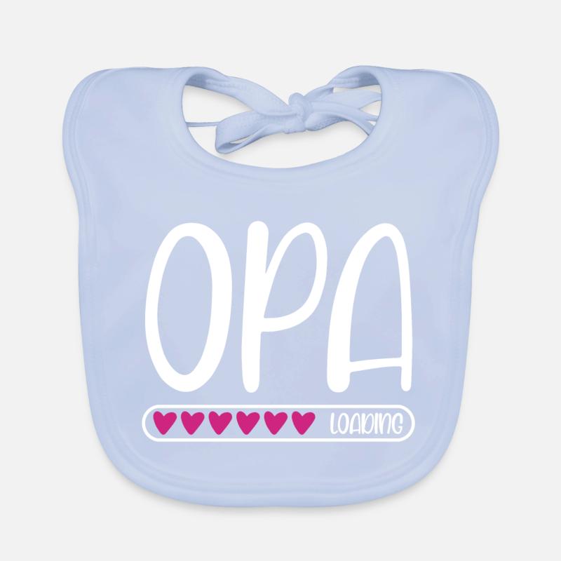 Opa loading Baby Bio-Lätzchen