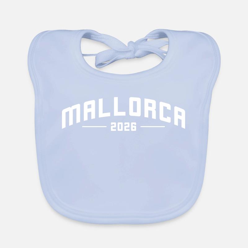 Mallorca 2026 Baby Bio-Lätzchen