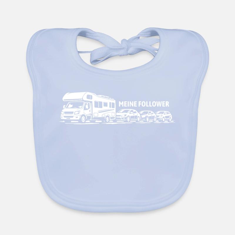 Moi et mes abonnés - Camping-car - Embouteillage Bavoir bio Bébé