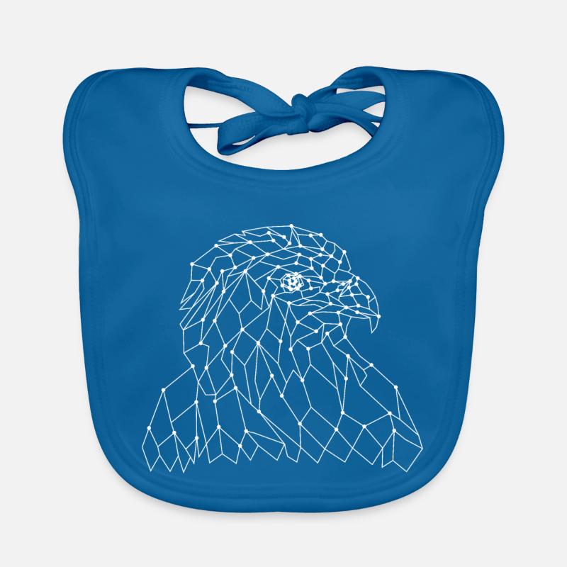 eagle head Organic Baby Bibs