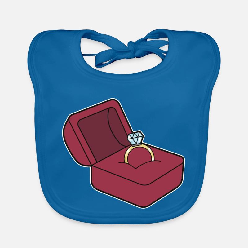 Demande en mariage Bavoir bio Bébé