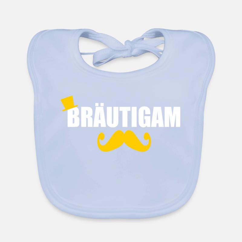 Bräutigam Baby Bio-Lätzchen