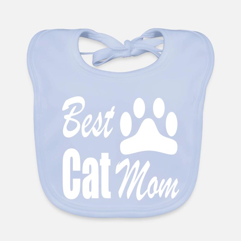 Best Cat Mom Organic Baby Bibs