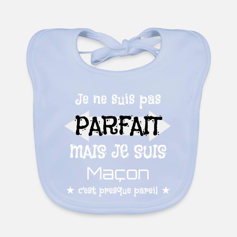 Maçon Bavoir bio Bébé