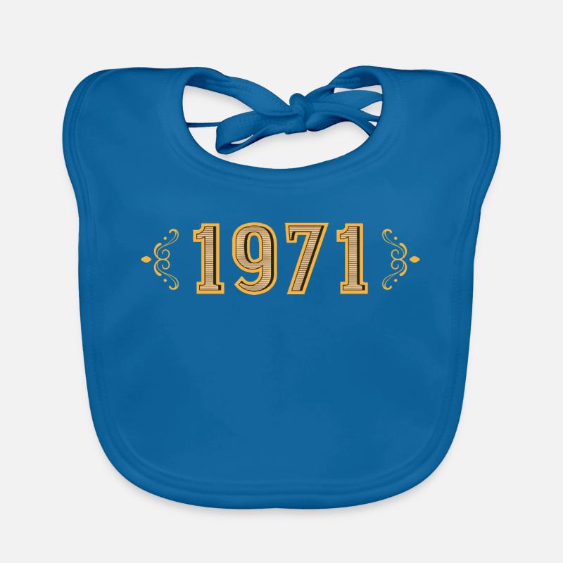 Legende seit 1971 retro 1971 Baby Bio-Lätzchen