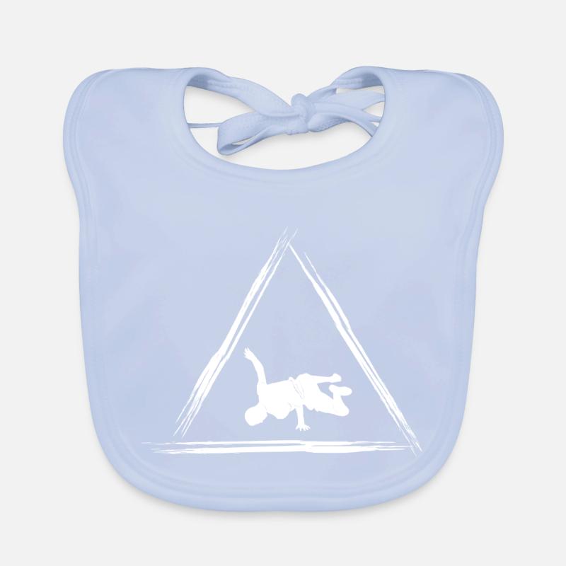 break dance Bavoir bio Bébé