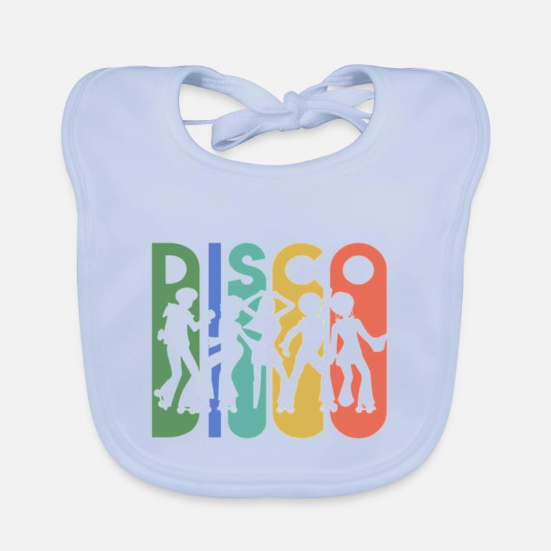 Roller Disco Bavoir bio Bébé