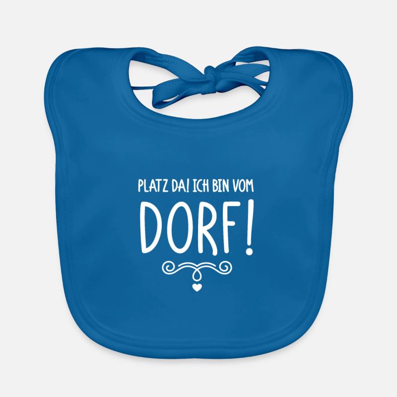 Platz da ich bin vom Dorf Baby Bio-Lätzchen