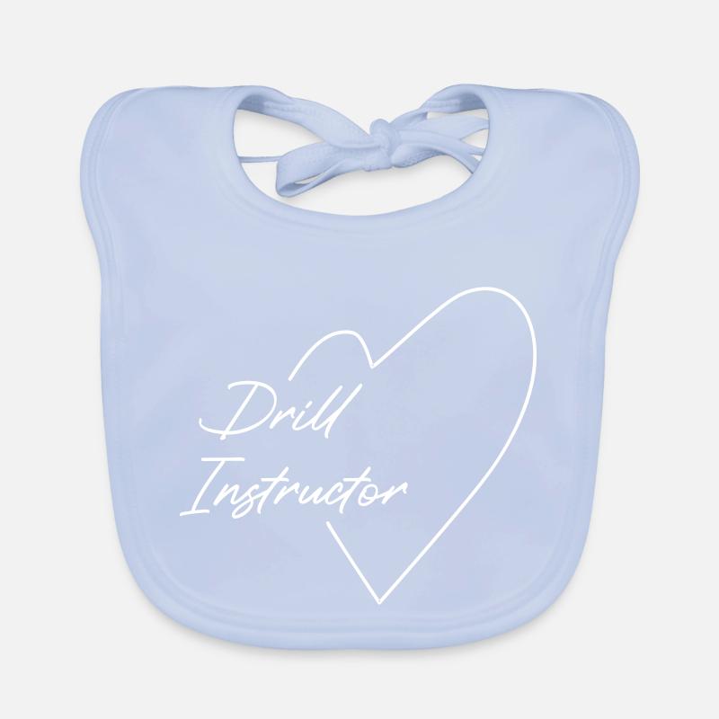 Drill Instructor Organic Baby Bibs