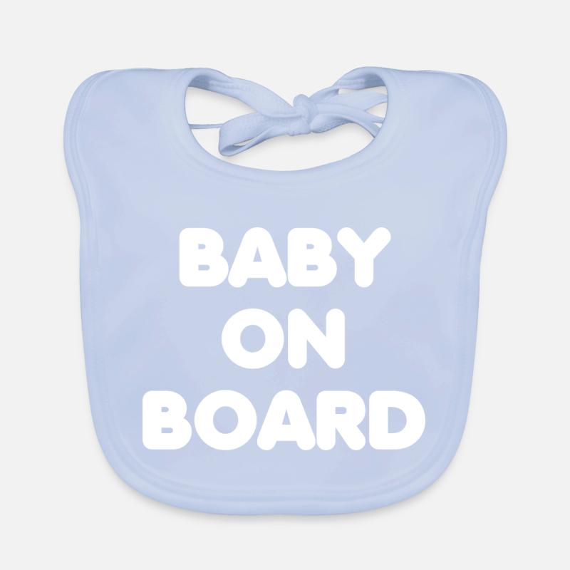 Bébé à bord Bavoir bio Bébé