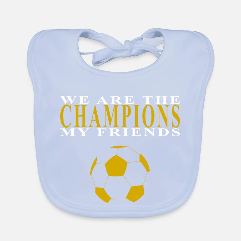 Wir sind der Champion, Fußball, Couleur oder Baby Bio-Lätzchen