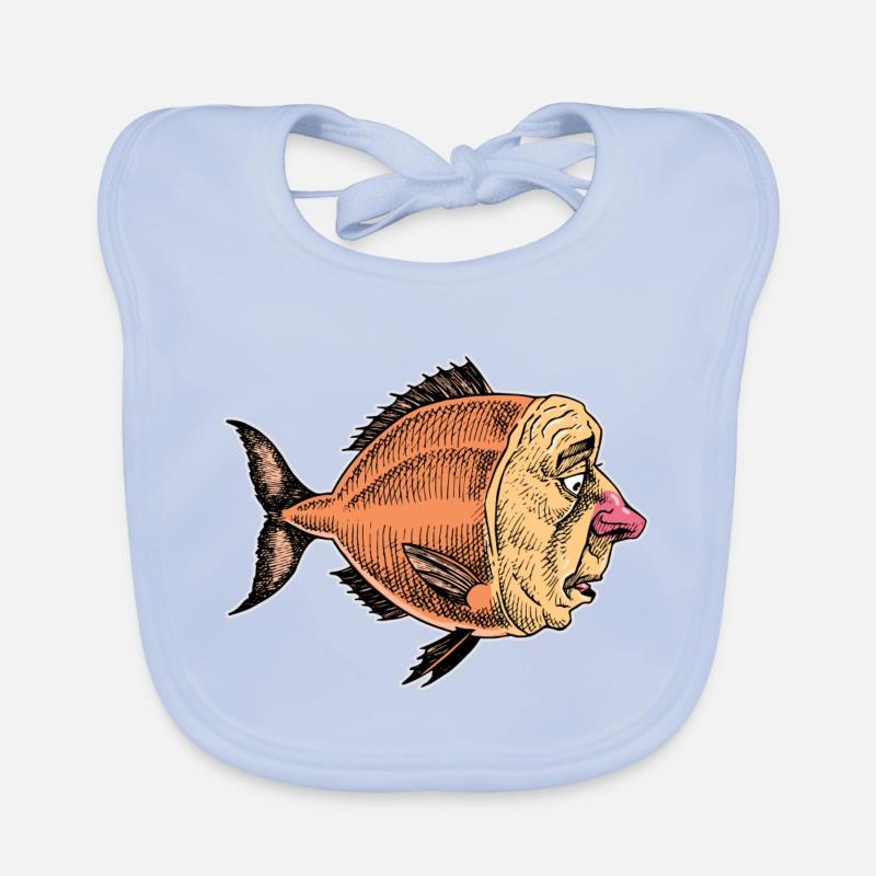 PAYASO-FISCH Baby Bio-Lätzchen