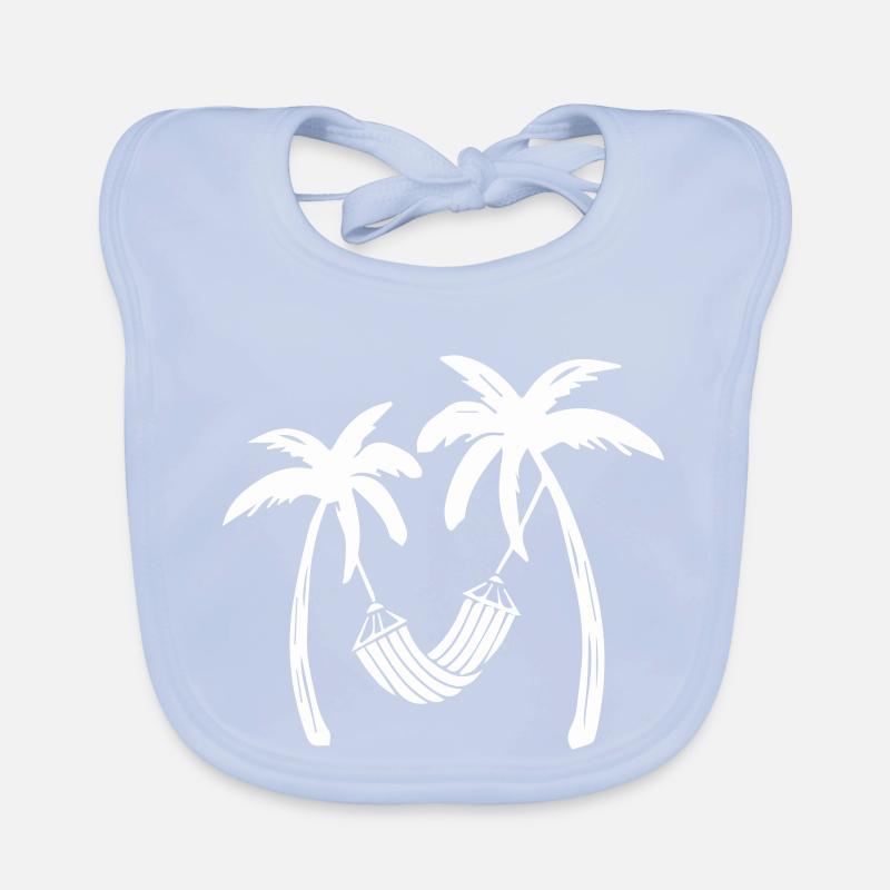 Palms Relax Organic Baby Bibs