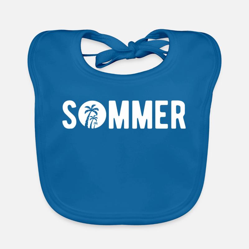 Endlich Sommer Baby Bio-Lätzchen