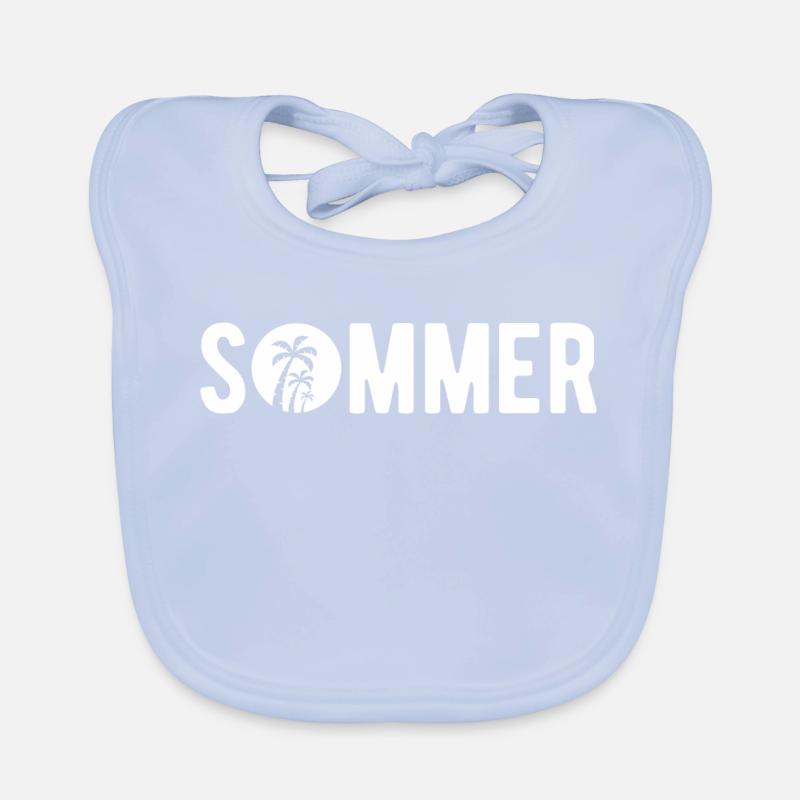 Endlich Sommer Baby Bio-Lätzchen