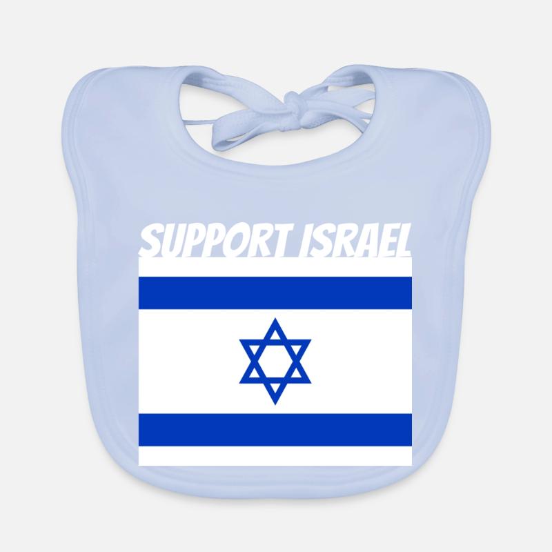 Support Israel Baby Bio-Lätzchen