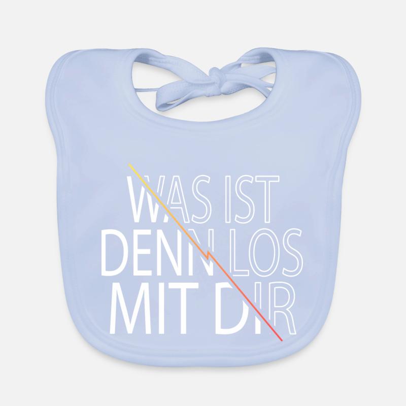 statement lieben lustig geschenkidee geburtstag Baby Bio-Lätzchen