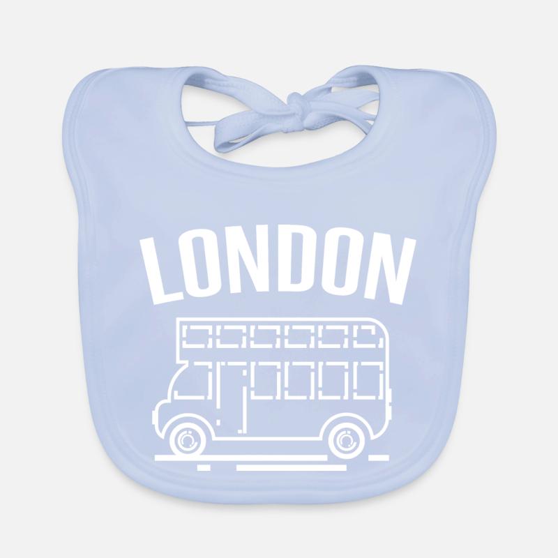 London Bus Baby Bio-Lätzchen
