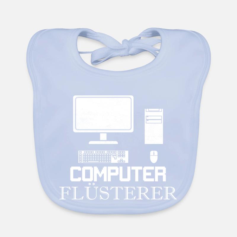Computer Flüsterer Programierer IT Baby Bio-Lätzchen