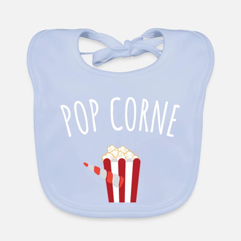 pop corne Bavoir bio Bébé