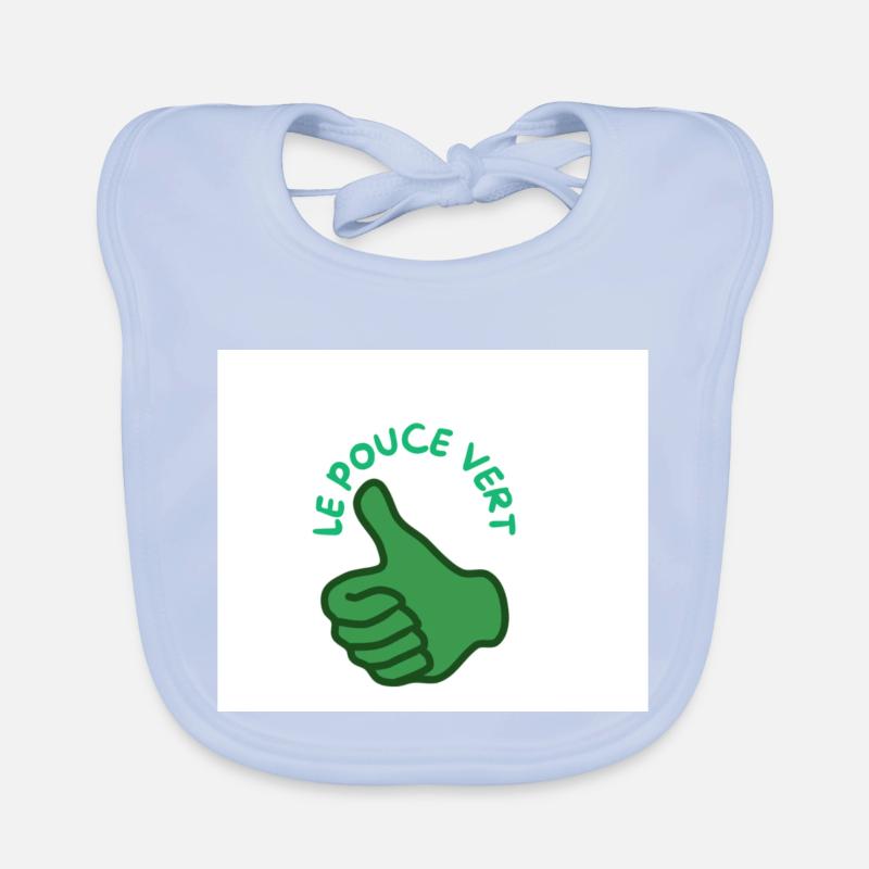 DER GRÜNE DAUMEN 1 Baby Bio-Lätzchen