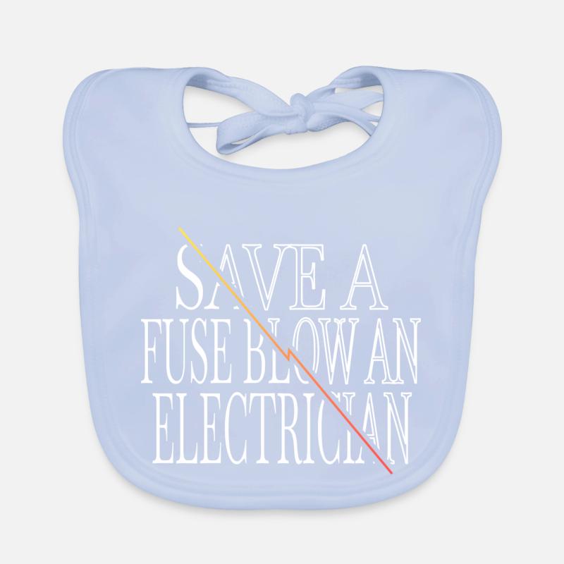 lineman computer electrical engineering profession Baby Bio-Lätzchen