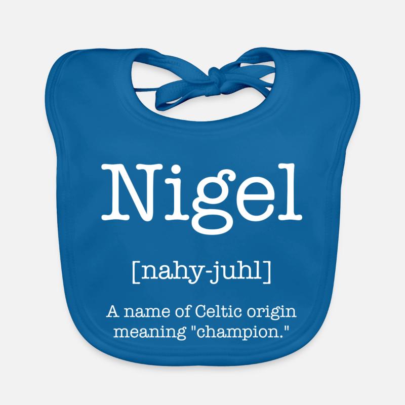 The Nigel Organic Baby Bibs