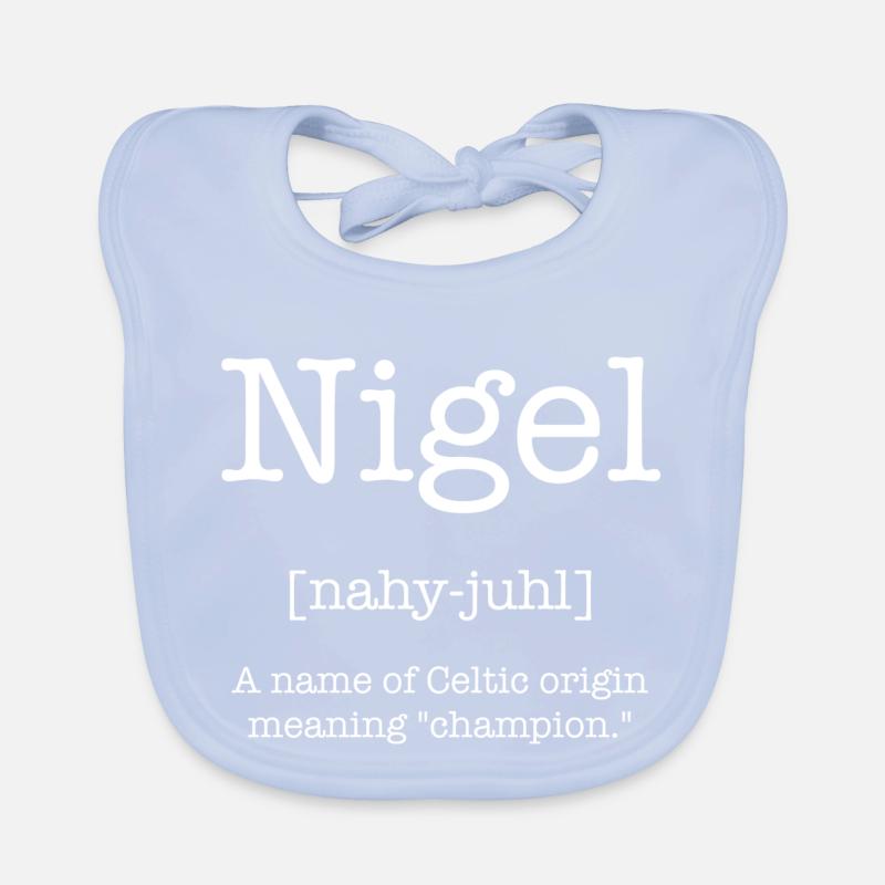 The Nigel Organic Baby Bibs