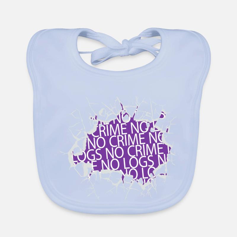 Analyste Hacker anonyme crypter mais je le fais Bavoir bio Bébé