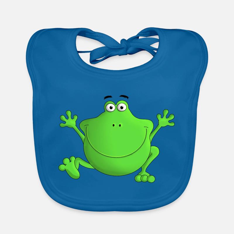 Frosch - Lach doch mal Baby Bio-Lätzchen