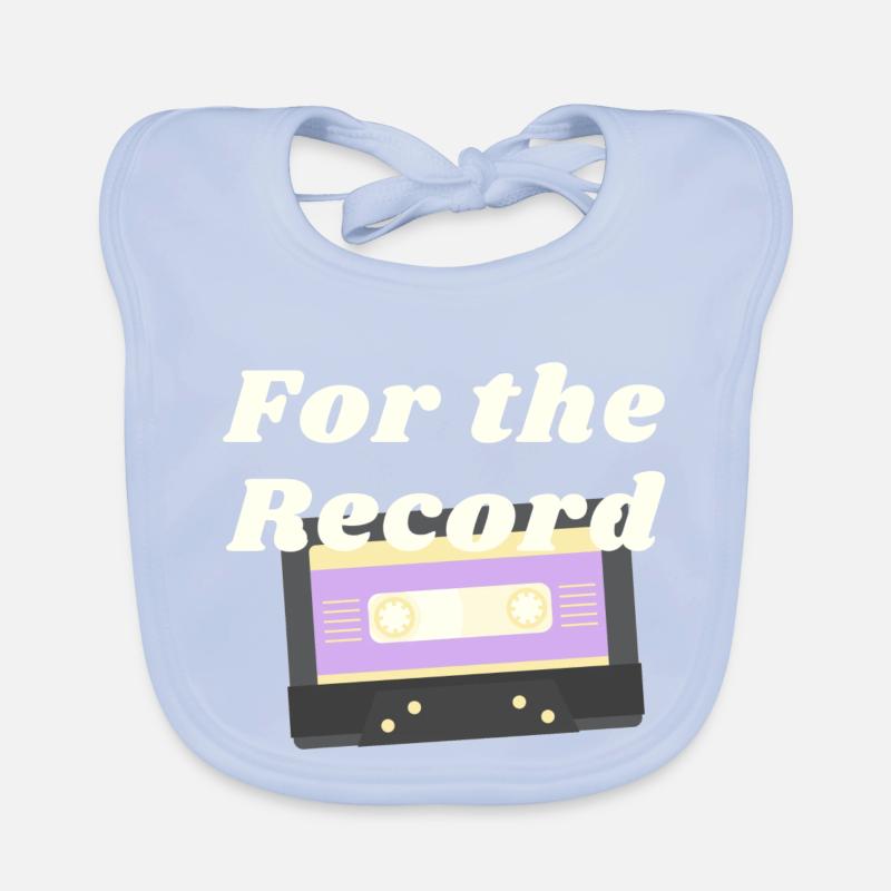 non binary for the record Organic Baby Bibs