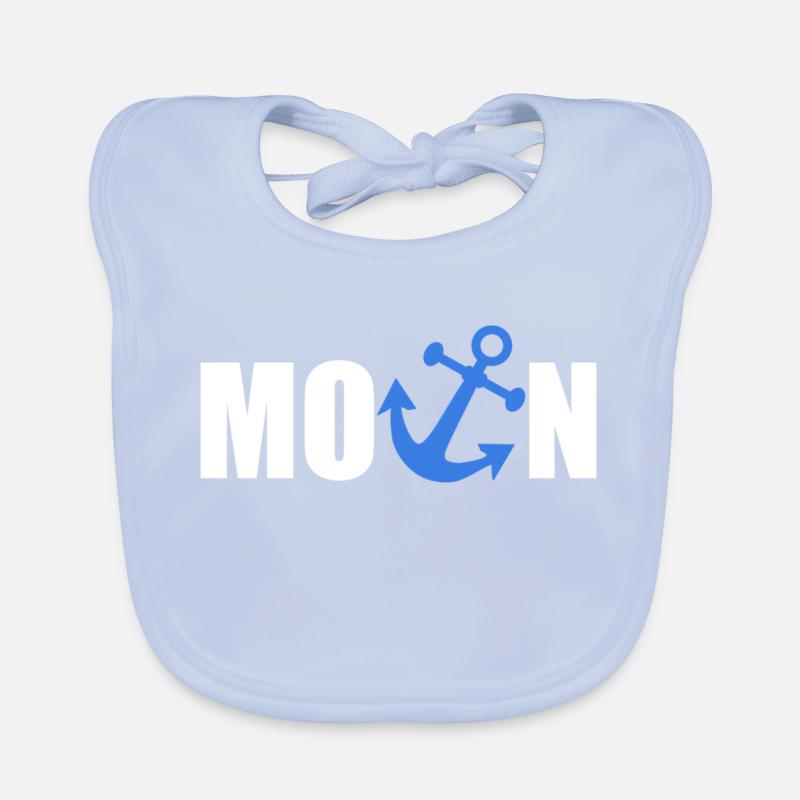 Moin mit Anker Baby Bio-Lätzchen