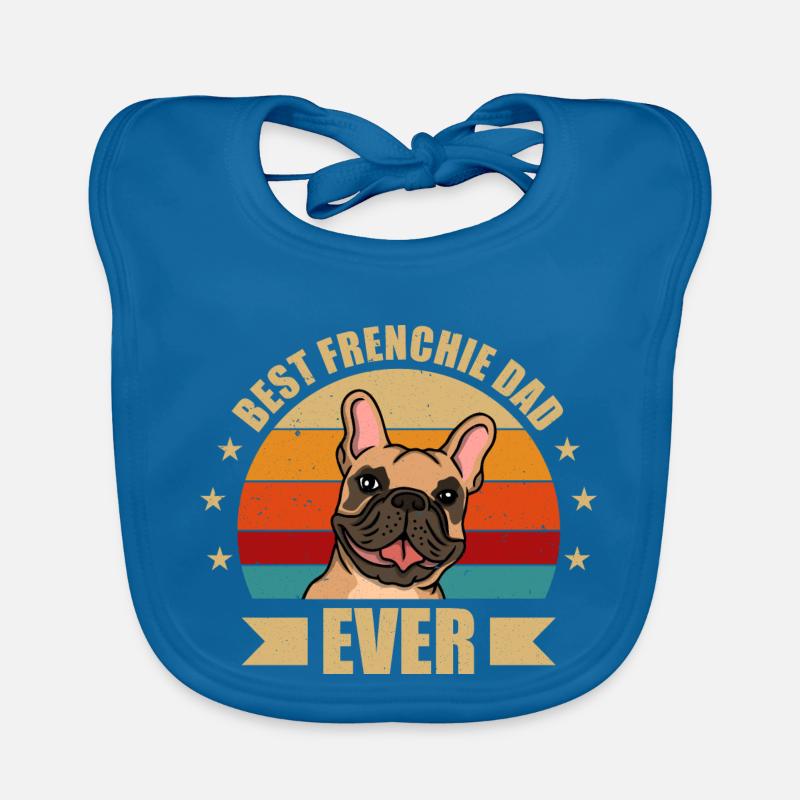 BESTER FRENCHIE PAPA Baby Bio-Lätzchen