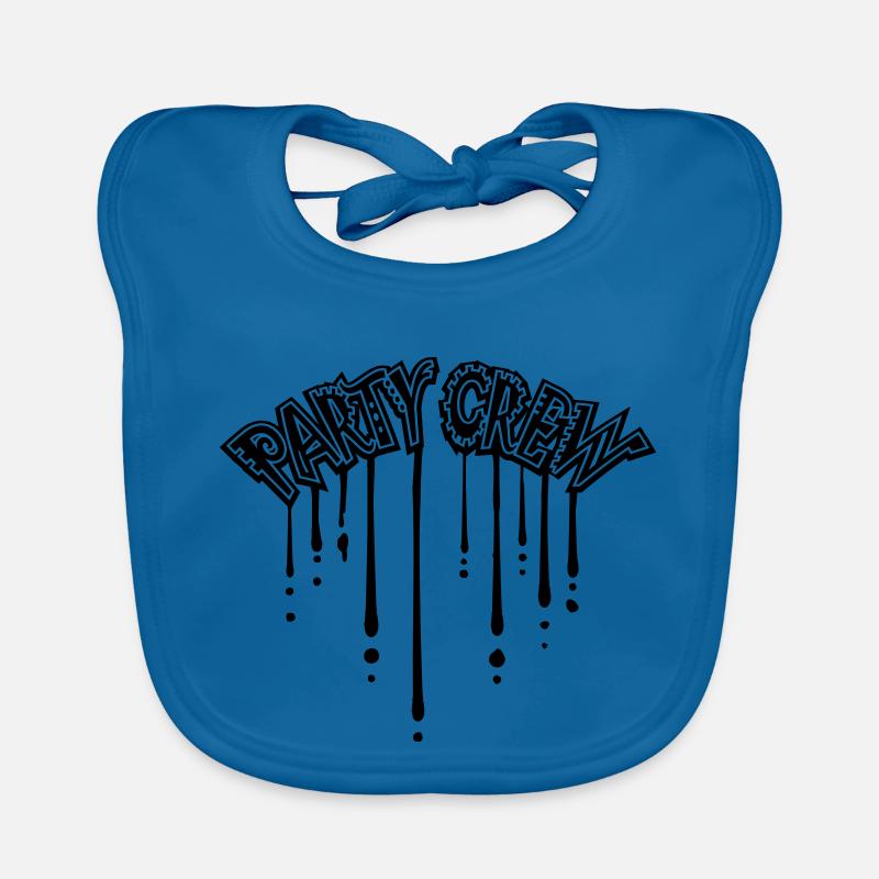 Équipe de graffiti Party Bavoir bio Bébé