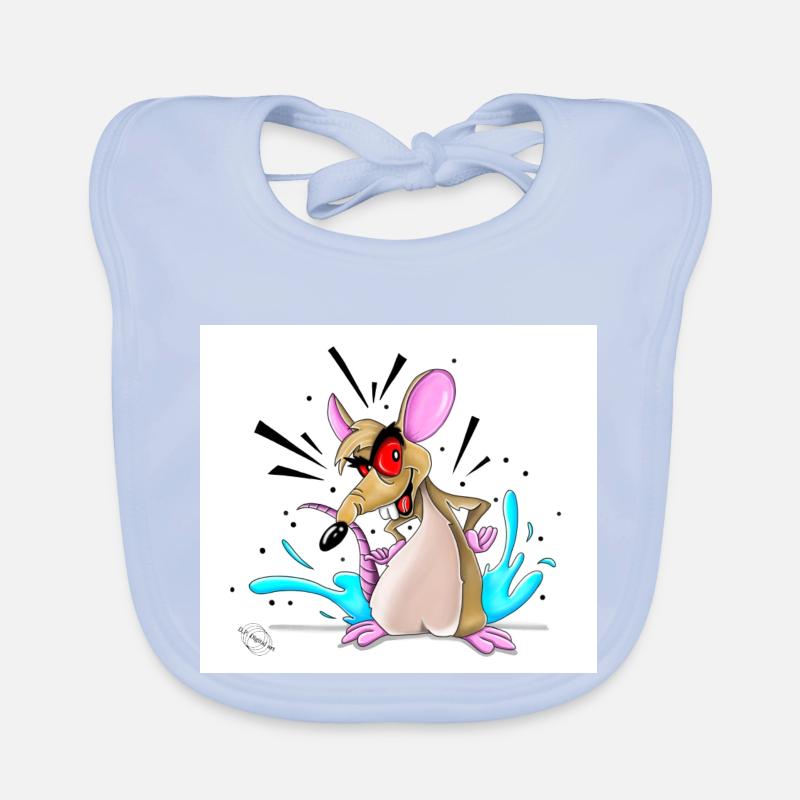 Mouse Organic Baby Bibs