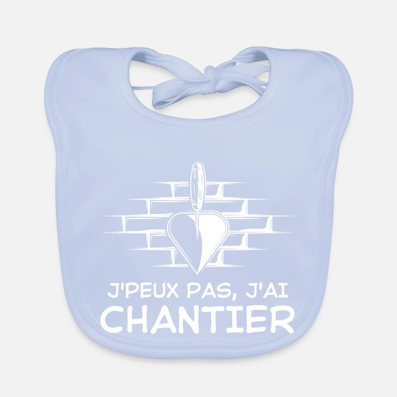 Construction de bâtiment Bavoir bio Bébé