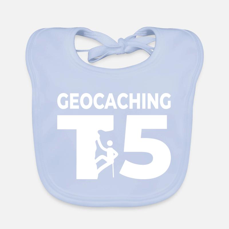 Géocaching Terrain difficile Cote 5 Bavoir bio Bébé
