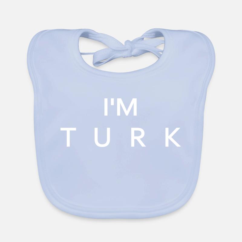 Im turk - Turkey Organic Baby Bibs