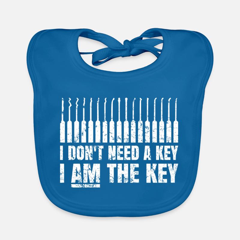 Lockpicking Lock Picking Tool Organic Baby Bibs