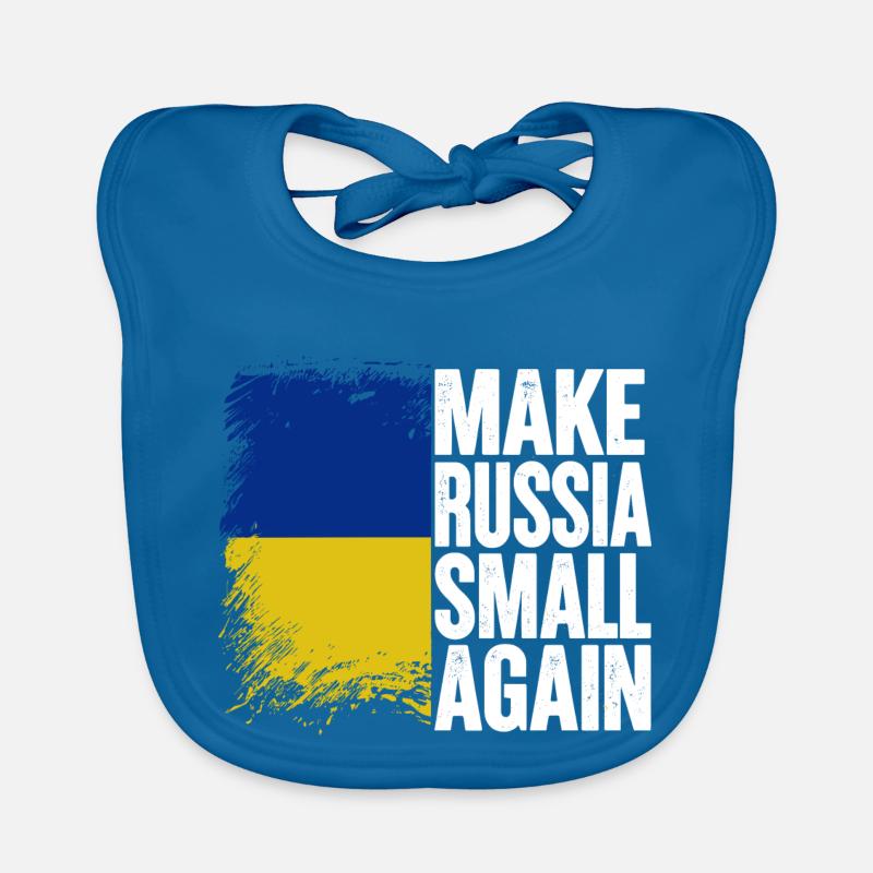 Make russia small again Baby Bio-Lätzchen