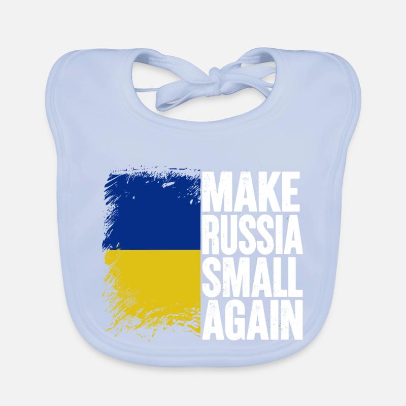 Make russia small again Organic Baby Bibs