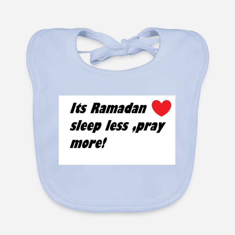 ramadan customized items Organic Baby Bibs