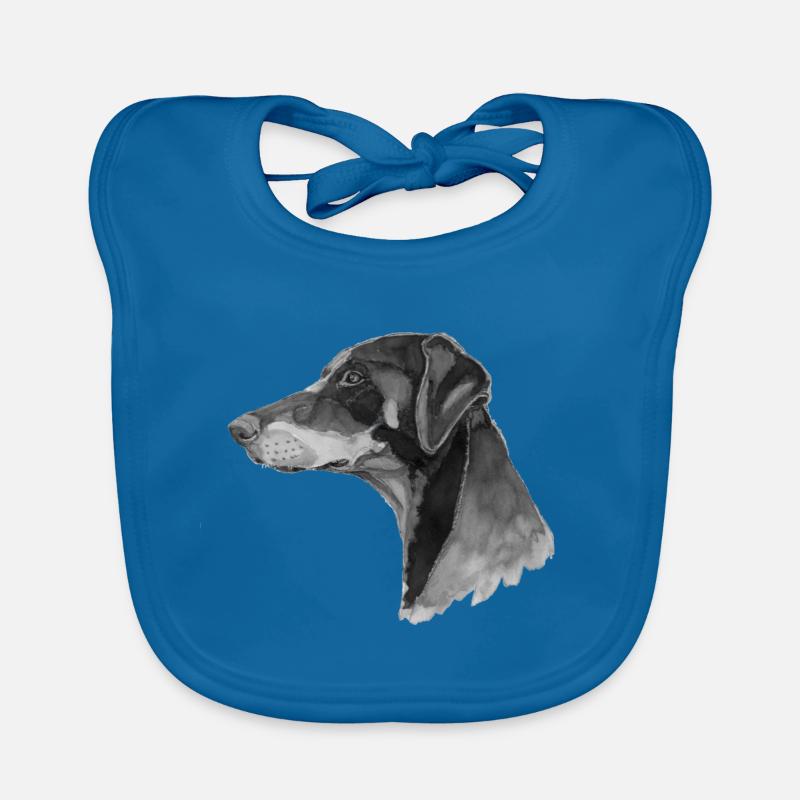 Pince Doberman Bavoir bio Bébé