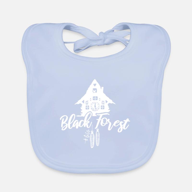 Forêt Noire Bavoir bio Bébé