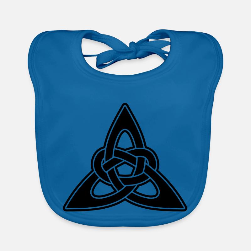 Celtic knots Organic Baby Bibs